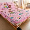 Waterproof Mattress Cover Thick Quilted Fitted Bed Sheet Fashion Printed Bedding Non-slip Sheet Dust Cover