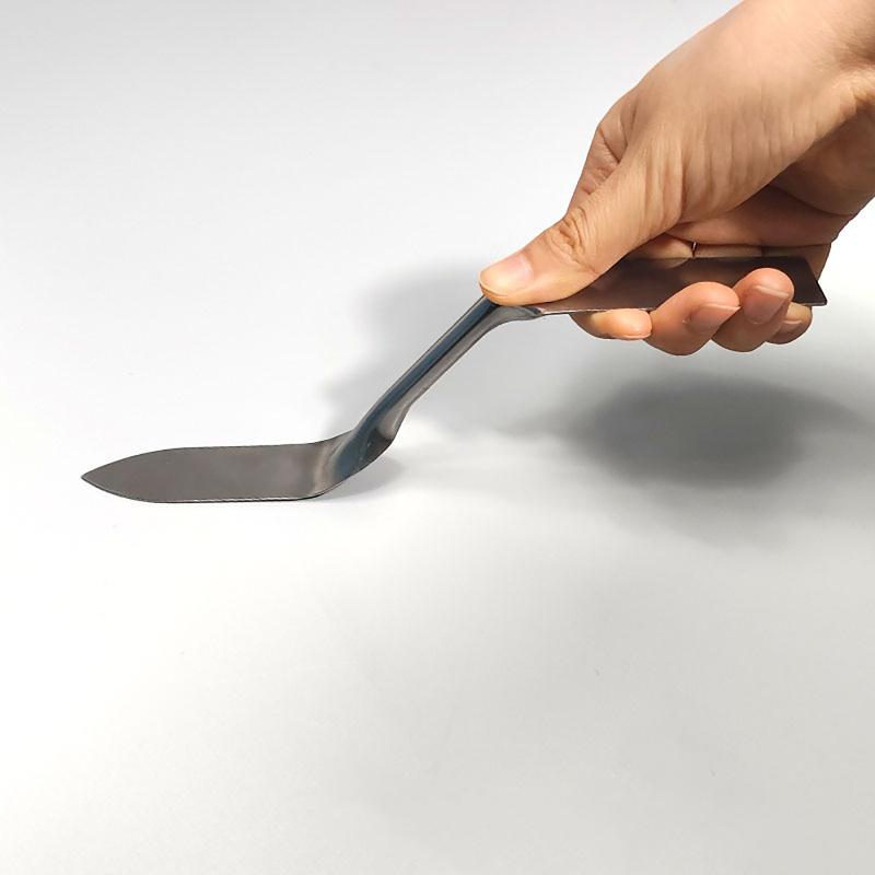 1/2 Pezzi Acciaio Inossidabile Doppia Testa Cazzuola per Intonaco Strumenti Coltello per Stucco Muro Mattone Piastrella Fuga per Riparazione & Pulizia Giunti