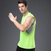 Erkek Yaz Spor Salonu Tişörtü Erkekler için Kolsuz Tişörtler Atletler Antrenman Fitness Atletleri Spor Yeleği Giyim