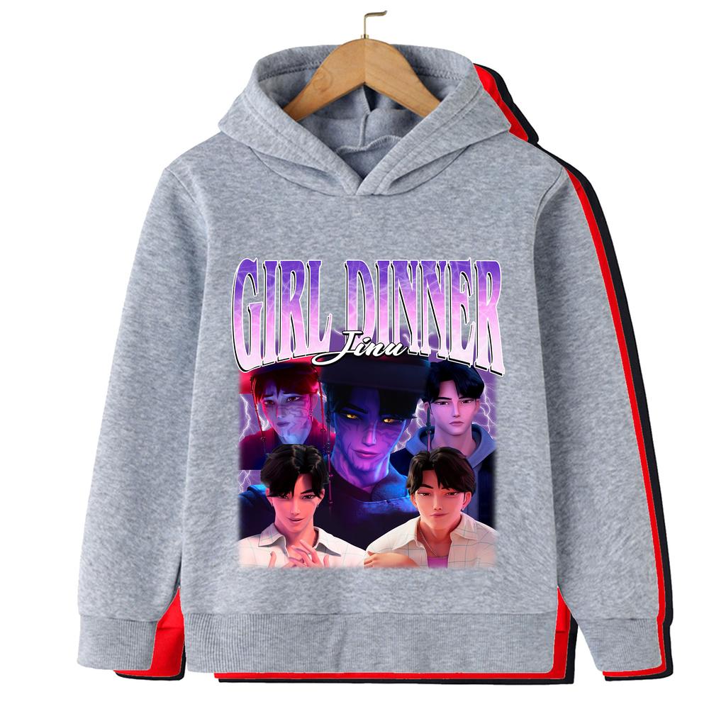 Kpop Witch Hunt Children's Clothing Including Boy's and Girl's Spring and Autumn Hoodies Fashionable Sweatshirts