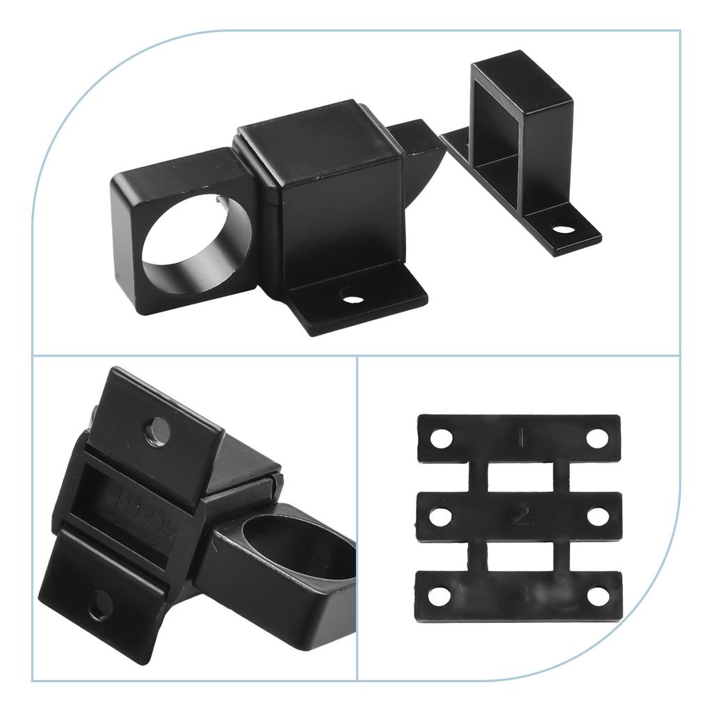 Door Latch Aluminum Alloy Security Automatic SASH Door Spring Bounce Lock Door Bolt Latch Aluminum Alloy Self Closing Locks