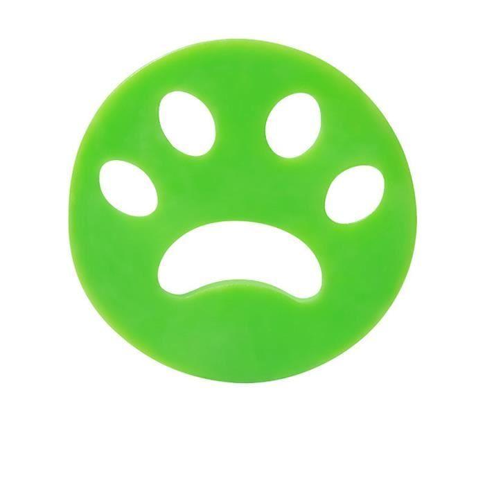 

Brosse à poils d animaux,Machine à laver réutilisable,attrape poils d animaux,boule de filtrage,nettoyage- 1pc Green[F][A]