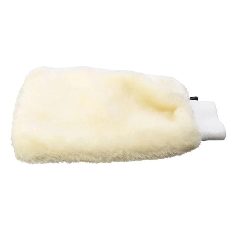 18*25cm Woolen Gloves Faux Cashmere Reversible Car Washing Gloves Waxing and Polishing Gloves
