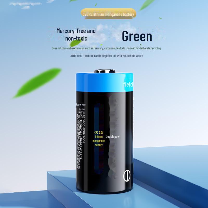 CR2 3V Lithium Manganese Battery for Rangefinder and Polaroid Cameras