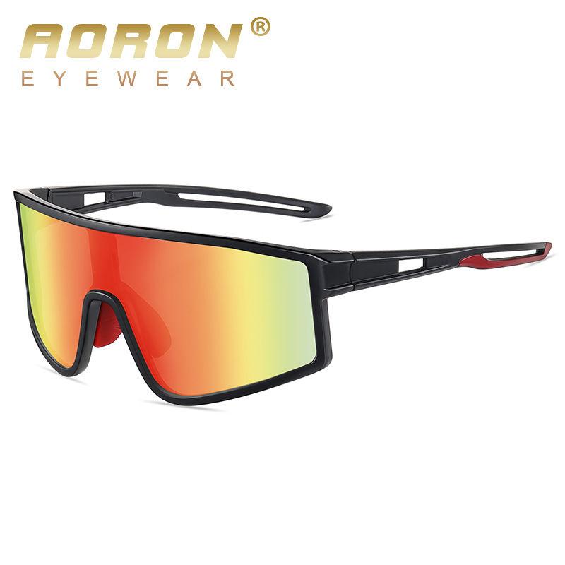 aoron PC Frame Polarized Sunglasses Outdoor Fashion Sport Driving Fishing Glasses UV400 Anti Glare Skiing Goggles