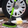 Car Washing Mop Long Handle Scratch-Free Replacement Head Car Wash Brush Chenille Microfiber Car Cleaning Tools Auto Accessories