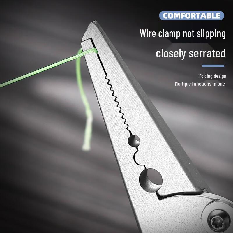 Wangfeng Portable Multi-functional Lure Fishing Pliers