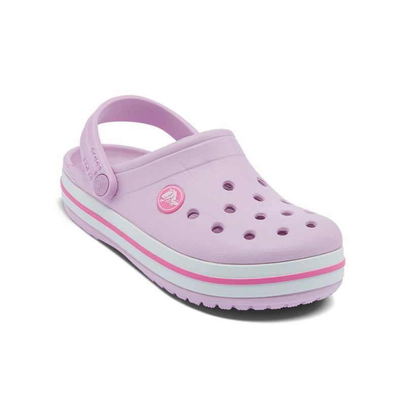 Crocs Bayaband Casual and Comfortable Sandals Ballet Pink Children's Style