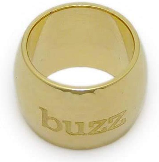 

buzz Мундштук BoosterRing Booster Ring Труба Мундштук Effector Позолоченный Hand Hammered Finish Buzz