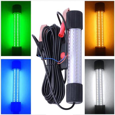 1Pcs LED Fishing Light 2835SMD Waterproof Lures Fish Finder Lamp Attracting Bait Submersible Underwater Waterproof Fishing Light