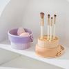 1PCS Silikon Waschen Schüssel Make-Up Pinsel Reinigung Box Make-up Ei Trocknen Werkzeug Set Pulver Puff Waschmaschine Schwamm lagerung Artefakt