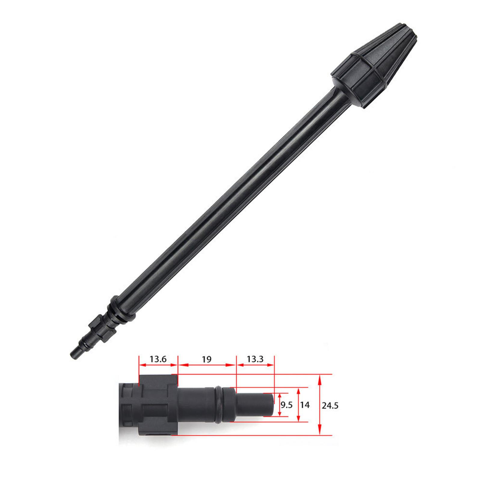 

Цилиндр с вращающейся насадкой для воды высокого давления подходит для турбины серии K с вращающейся водой очистительной машины Kaichi One Size чёрный