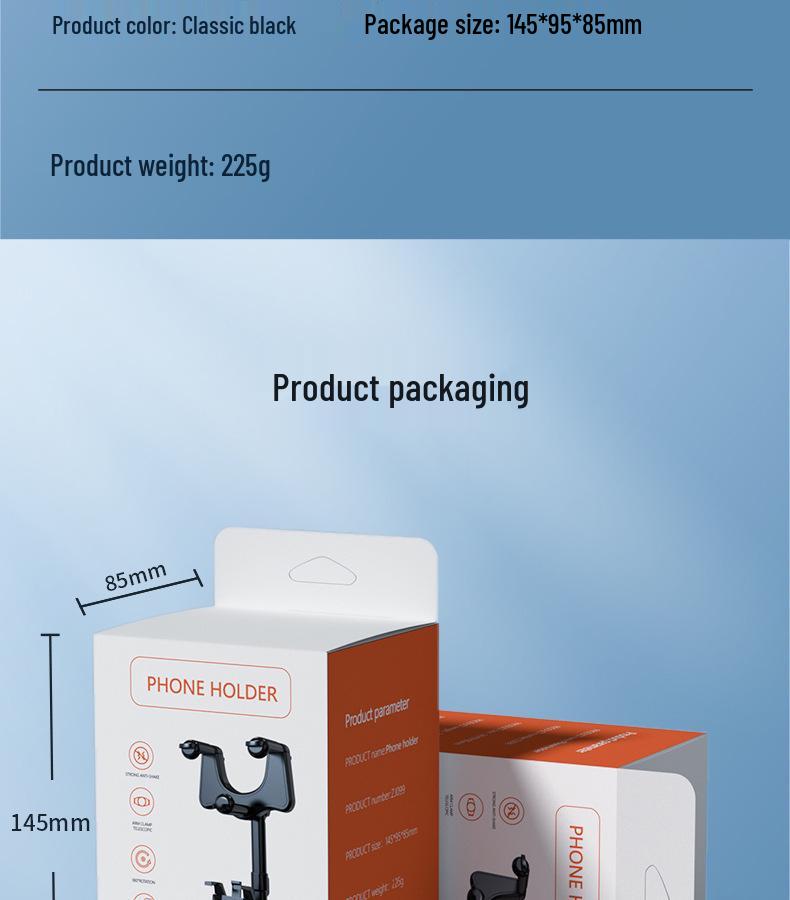 2022 Car Rearview Mirror Dashcam Phone Holder with AR Navigation Support