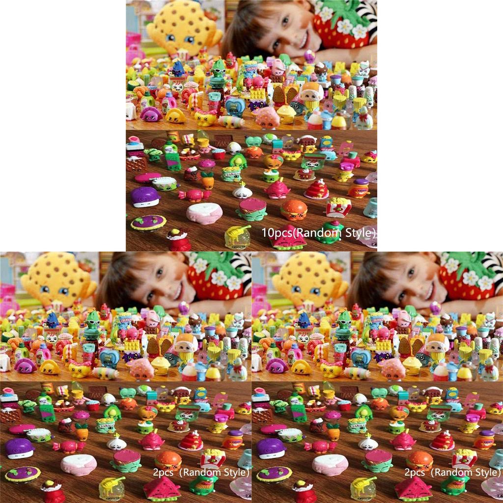 Neuankömmling 2 Stück Shopkins Staffel 2-5 Mini Actionfigur Spielzeug Tolles Geschenk für Kinder
