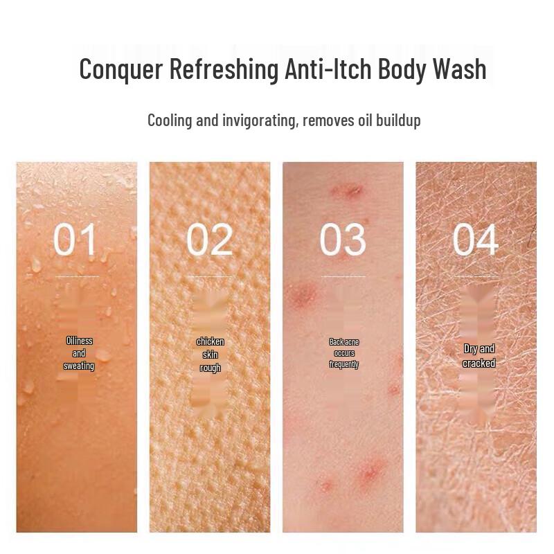 Conquer Refreshing Anti-itch Shower Gel