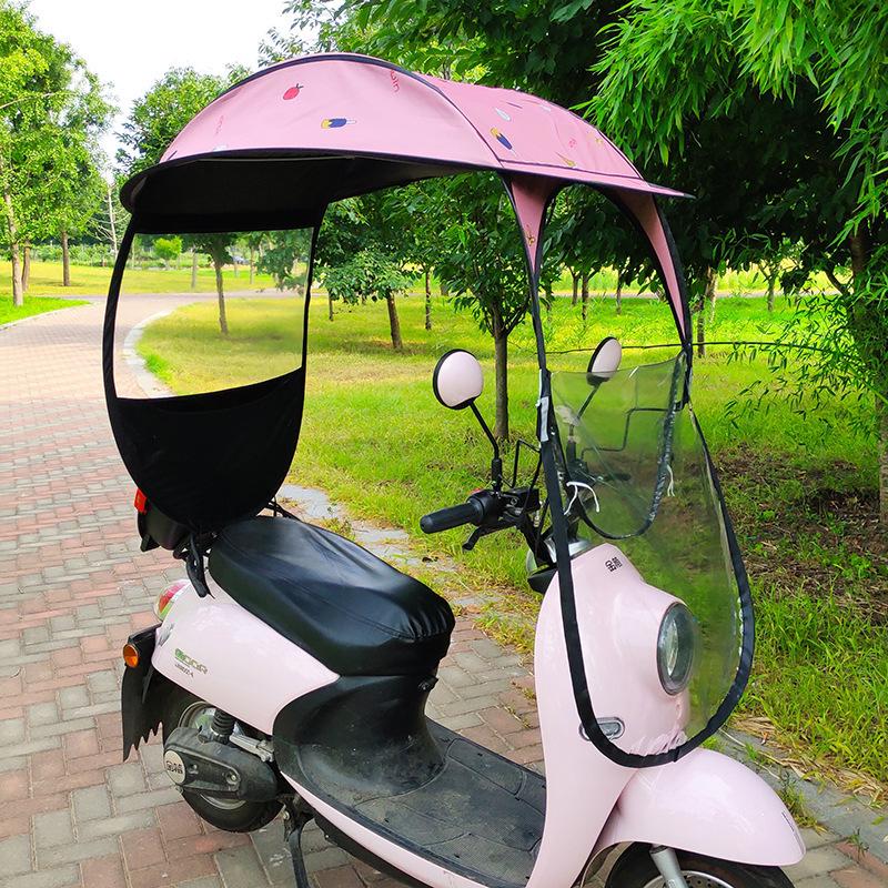 Universal Thickened Motorcycle and Carport Detachable Sunshade Canopy for All Seasons