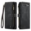 For Google Pixel 10 Pro/10/9 Pro/9 Phone Cases with Strap CASEME C30 Zipper Multiple Card Holder PU Leather Cover