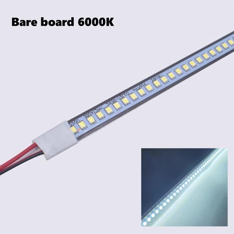 

AC220V LED Hard Bar Lamp 30/40/50cm 2835 Алюминиевая печатная плата Жесткая полоса света Высоковольтная бесприводная кухня Подвесное освещение 30cm x 1pc