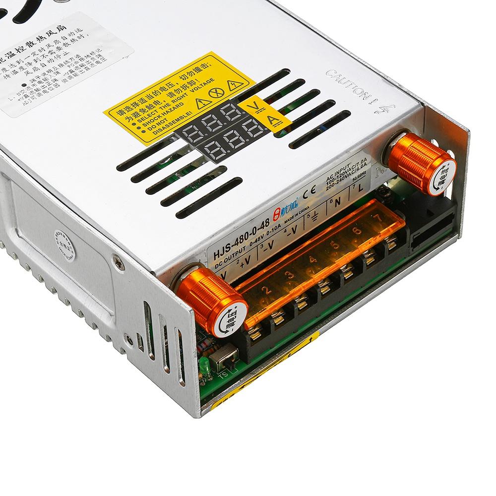 480W Adjustable HJS Switching Power Supply Transformer with Dual Digital Display