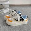 Retro board shoes women's spring new versatile shoes platform white shoes tide
