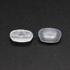 Kids Eyeglass Nose Rest Pads Soft Silicone Universals Fit For Small Nose Bridges Plastic Base Secure Clip Designs