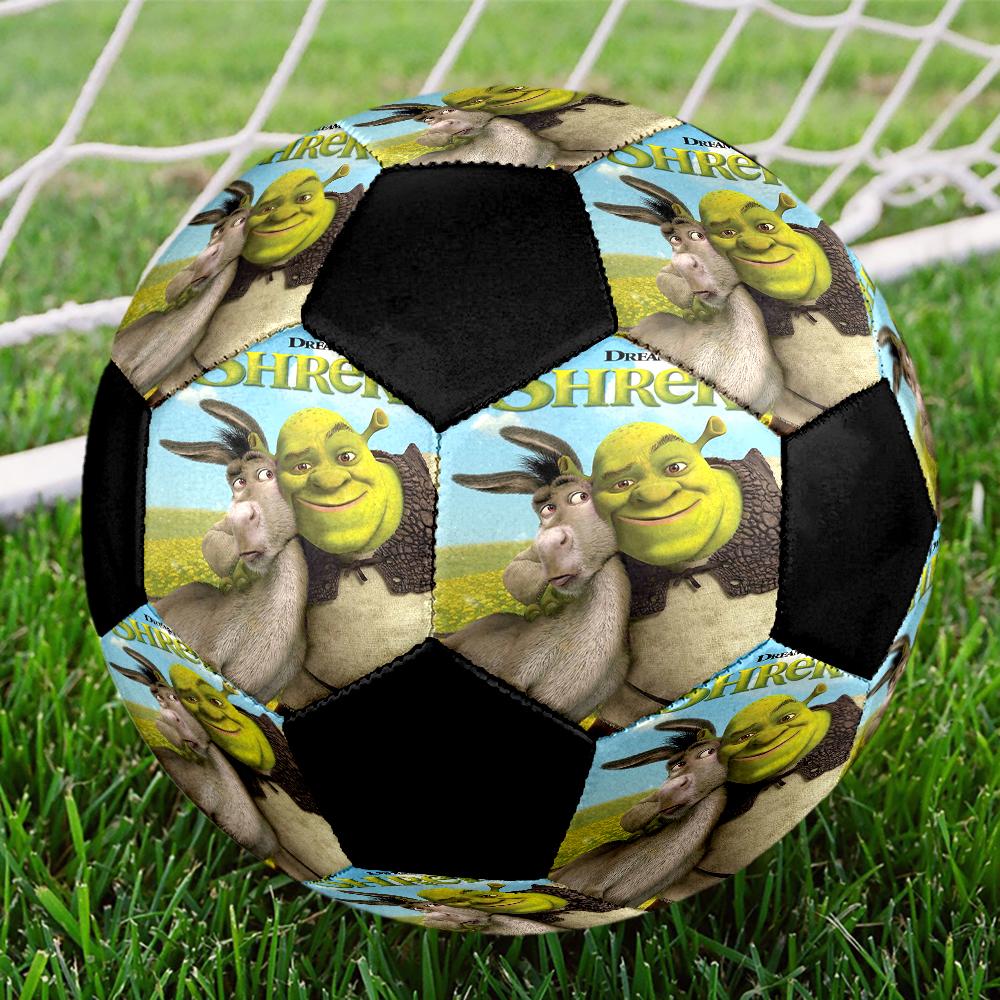 Shrek Theme Size 5 Soccer Ball, Suitable for Both Indoor and Outdoor Matches, a Gift Suitable for Everyone.