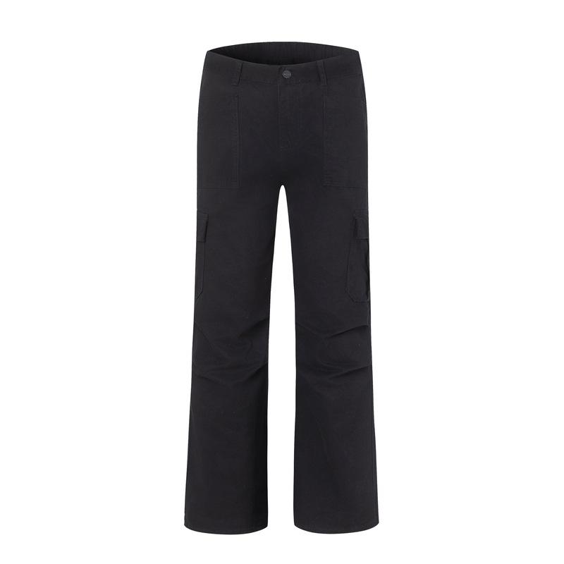 

Off-white Overalls Men s Loose Straight High Street Niche Pleated Wide-leg Casual Pants 2XL