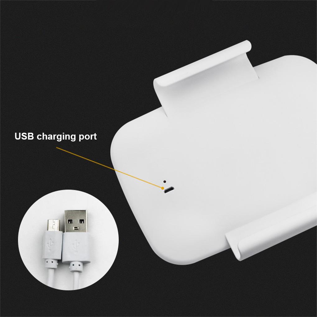 Car Mirror Sun Visor Universal Lighted Makeup Touchscreen Vanity Mirrors Clip-on Travel Accessories Cosmetics Black