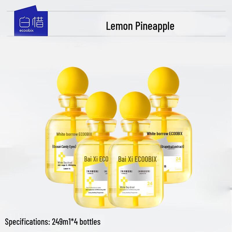 Bai Xi Probiotic Lemon Pineapple Mouthwash, 4-Pack