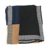 New Men's Plaid Patchwork Scarf British Style Versatile Wrinkle Soft Personalized Retro Scarf for Men