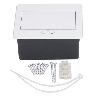 2500W Eingebaute Desktop-Steckdose 2-polig 2 USB Wasserdicht Verdeckte Aufklapp-Steckdose 16A