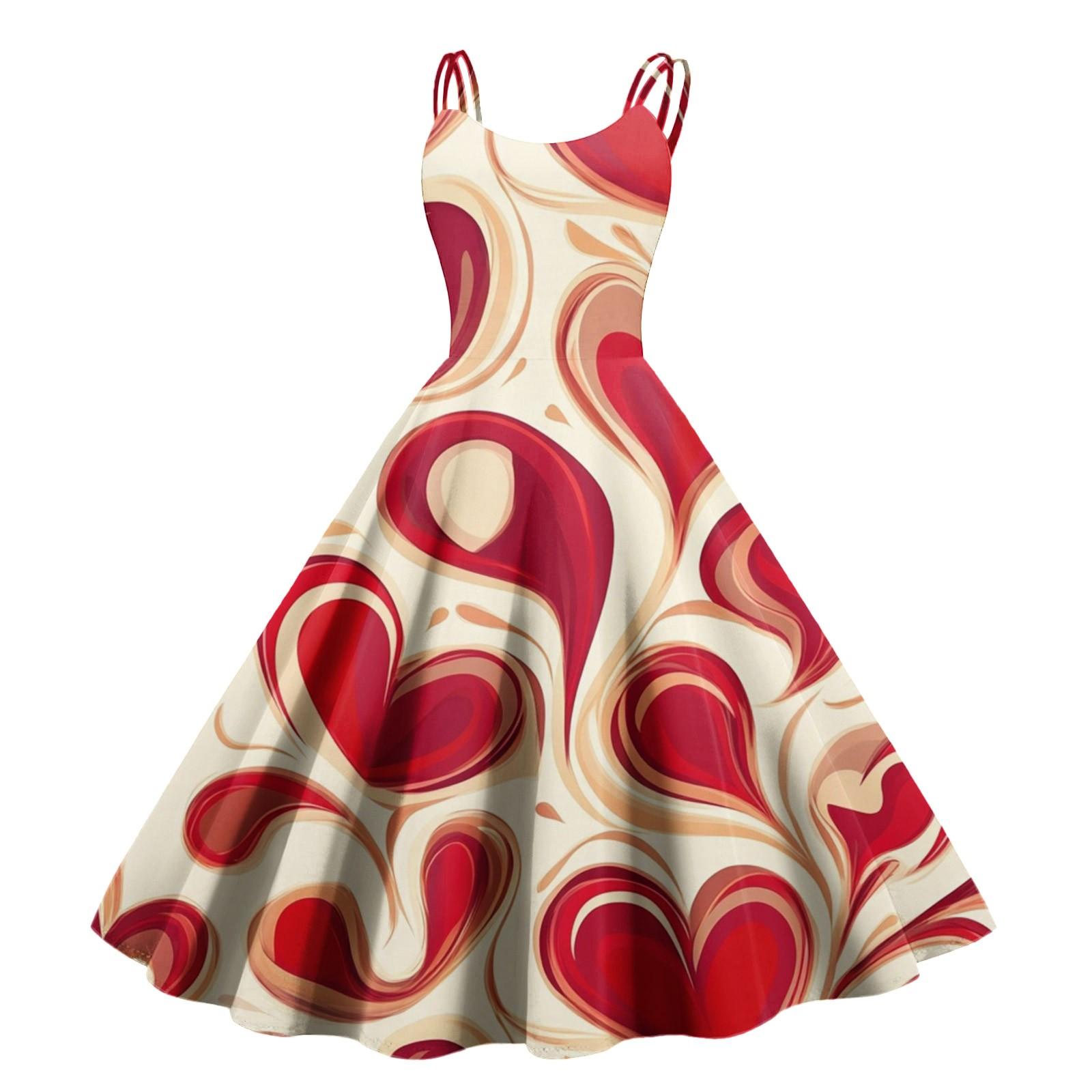 

Женское повседневное модное платье с принтом в стиле ретро с открытыми плечами в стиле панк в стиле ретро M винный