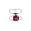 Rare Pink Rubellite Gemstone 925 Sterling Silver Jewelry Handmade Wedding Ring RR-13-11