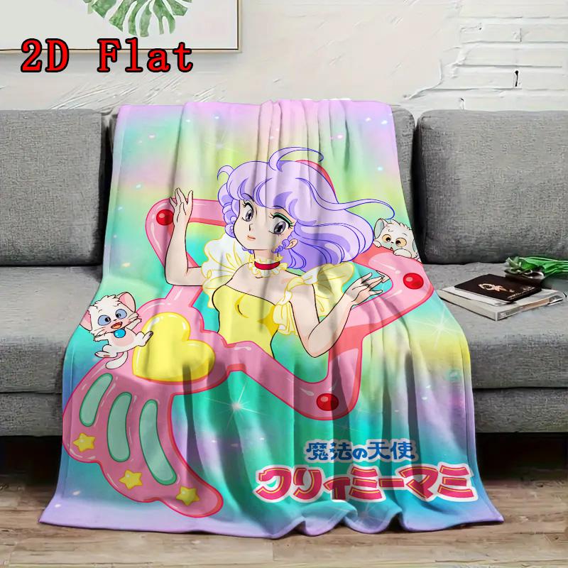 Magical Angel 2D Flat Pattern Flannel Blanket High quality All Seasons Warmth and Comfort Perfect for Christmas Gifts.MMT0918295