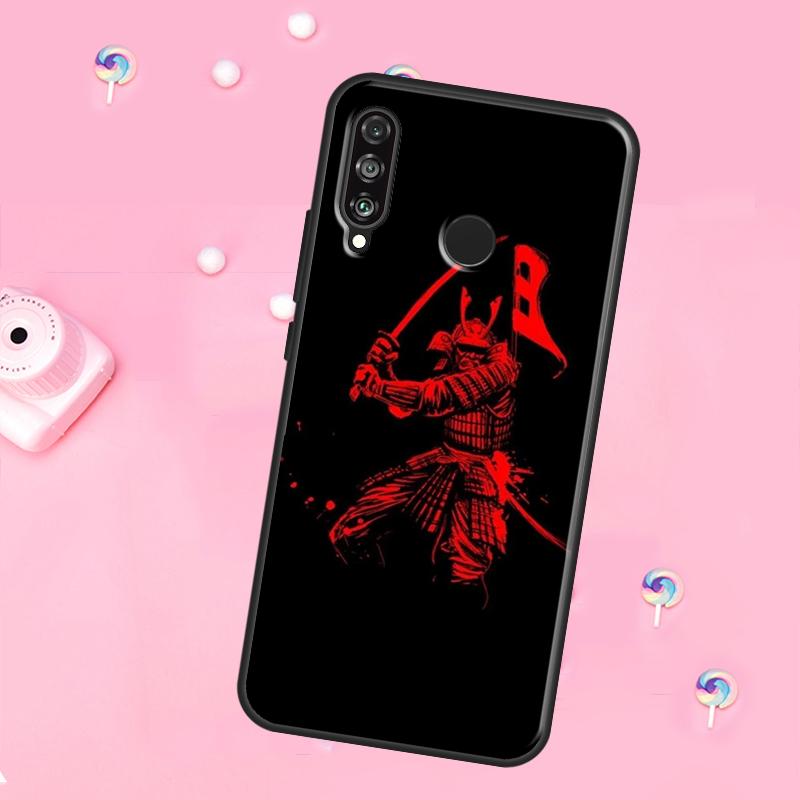 Samurai Fodral för Huawei Nova Y90 Y70 Y60 Y91 Y61 Y73 Y72 12s 12i 11i 8i 9 10 SE P40 Lite P60 P30 Pro