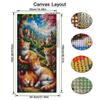 Cat Sleeping Castle Large Size Diamond Painting New Collection Animal Diy Full Square Round Drill Rhinestone Embroidery Mosaic Cross Stitch Kits