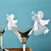 Hot Flying Angel Name Place Card For Wedding Party Table Wine Glass Decoration