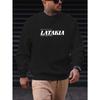 Men's Latakia Intense Smoky Spicy Pattern Casual Crew Neck Sweatshirt.