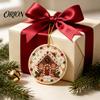 Holiday Tree Decorations Christmas Acrylic Hanging Ornament, Double Side Printed Ornament Decor Pendant, Festive Home Decoration Special