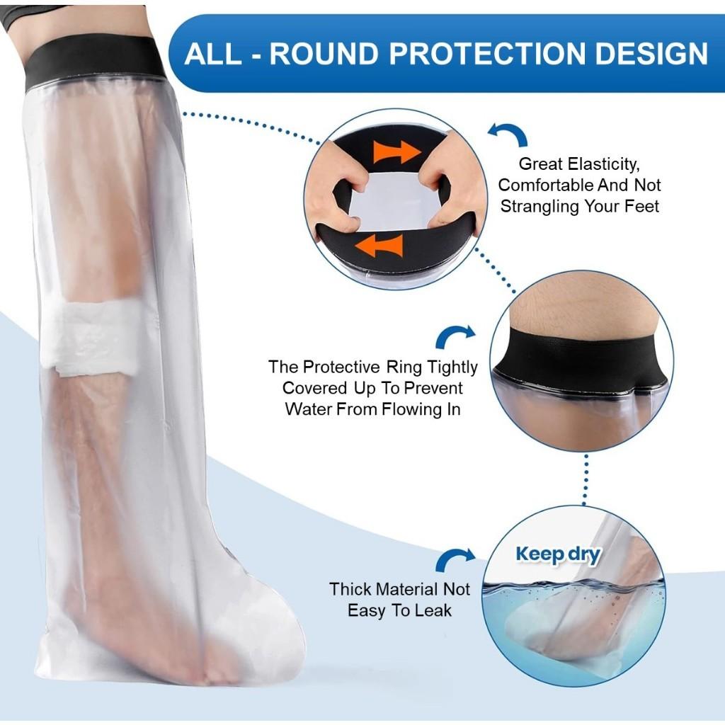 Schutz Duschbar Recycelbar Fuß/Bein/Hand/Arm Gips Duschabdeckung Wasserdicht Duschschutz