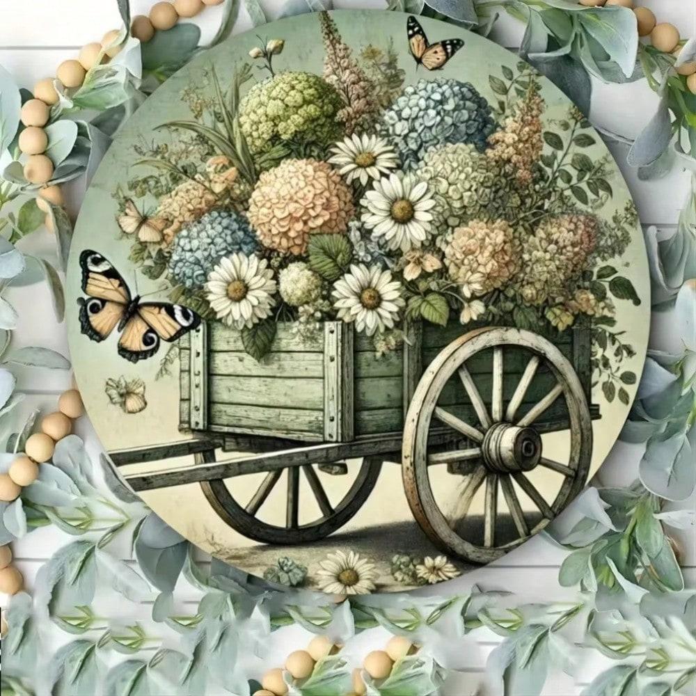 

Vintage Iron Sign Funny Baking Quote Decor Metal Wall Art for Home Kitchen Easy to Hang 8x12 Inch 20x20 білий