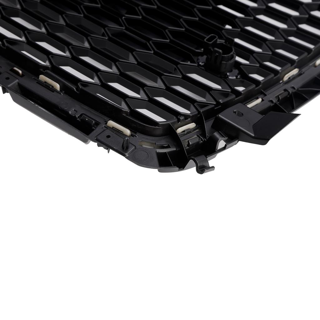RS Style Honeycomb Bumper Grille Fit A1 S1 8X Facelift 2016-2019 Black