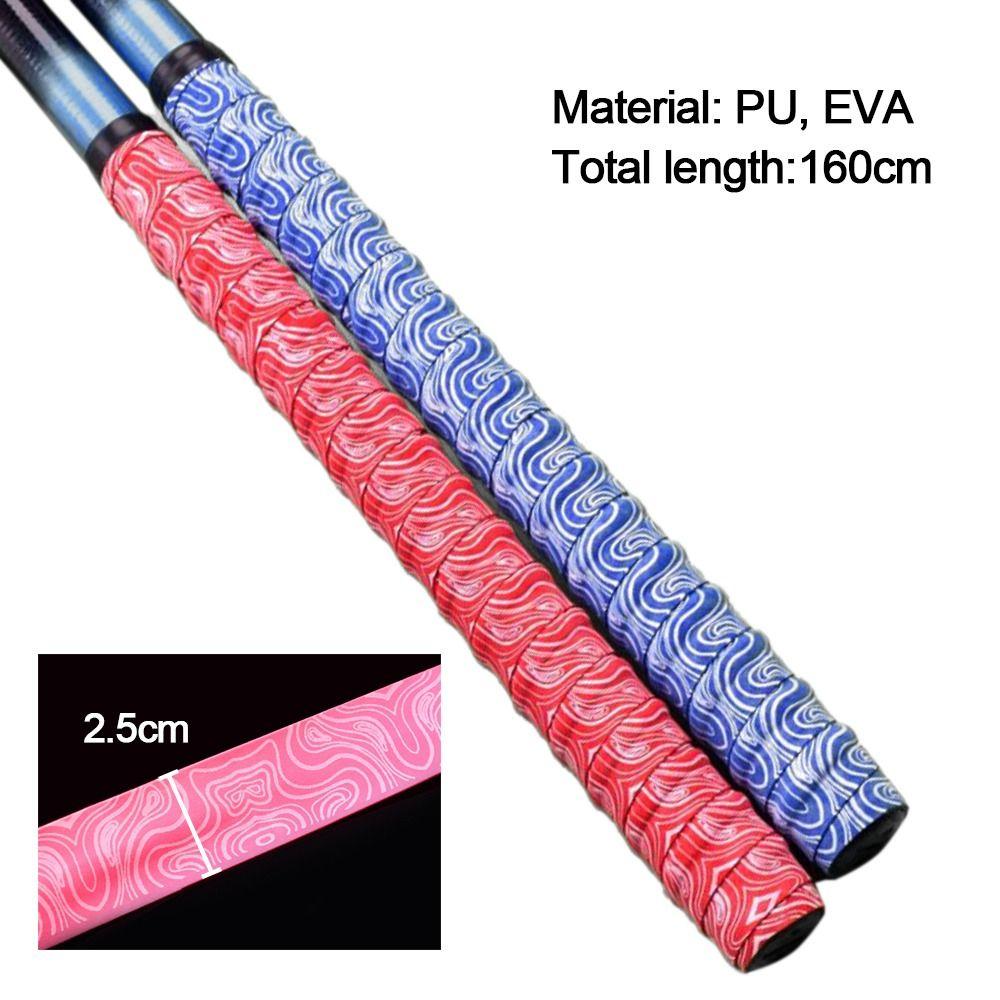 Gradient Colorat Rachetă Grip Bandă îngroșată Badminton Grip Tape Undiță