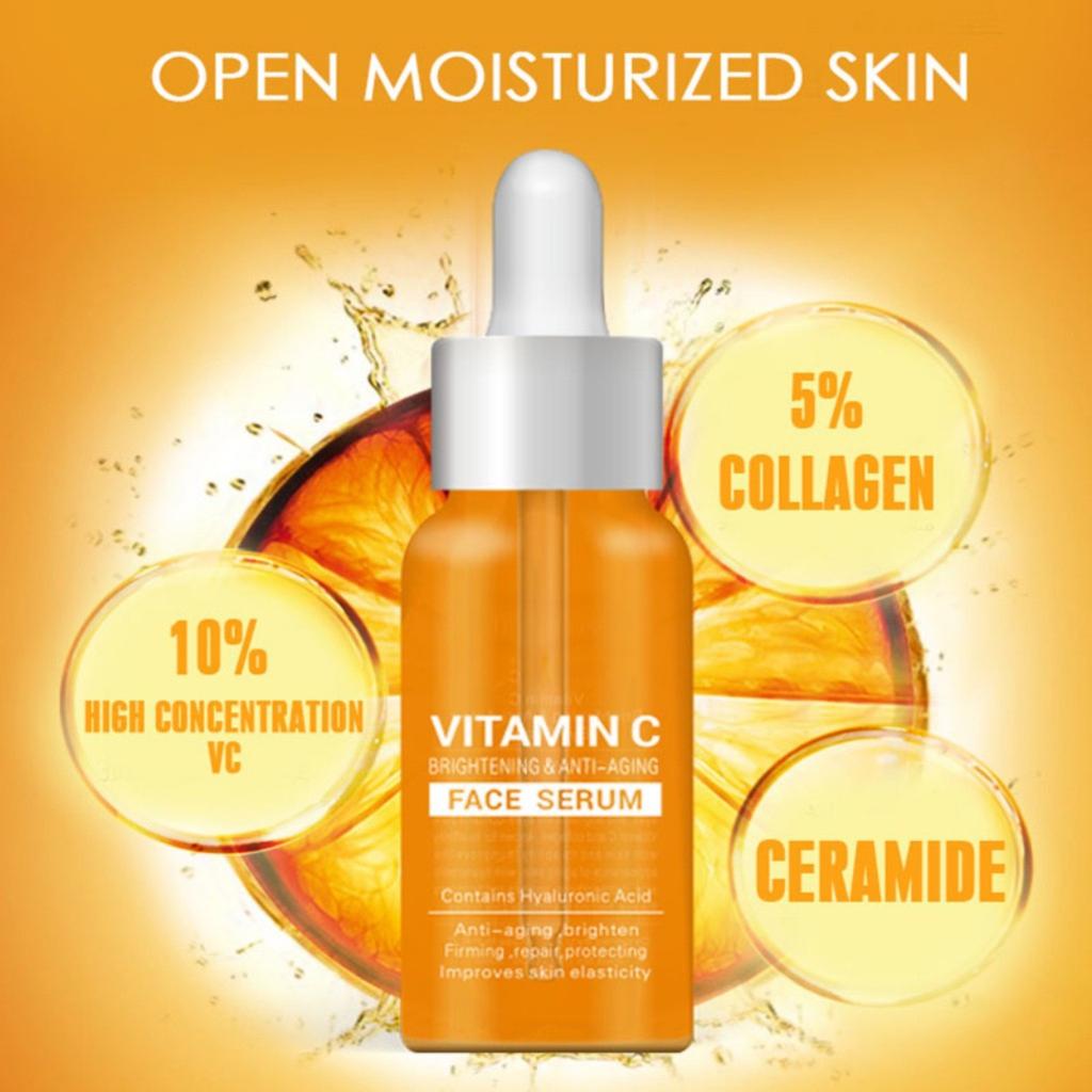 50ml Vitamin-C Gesichtsverfeinerung Hauttextur Faltenbildung