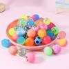 15-30PCS/Set Elastic Balls Mini Colorful Bouncy Ball 25mm Size Chasing Bouncing Interactive Game Prop for Pet Cat Dog Favors ZYF