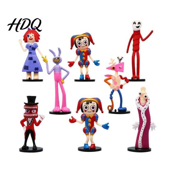 Sammler Anime Spielzeug 8 Stück Cartoon Zirkus Charakter Figur PVC Animation Inspiriertes Modell