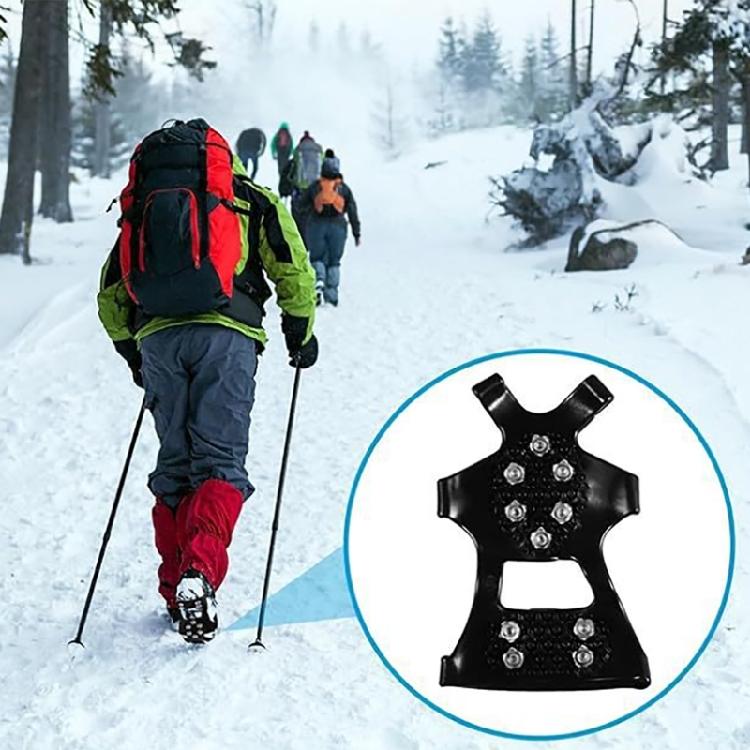 Anti Slip Traction Cleats for Ice and Snow Steel Ice Spikes Ice Cleats Crampons