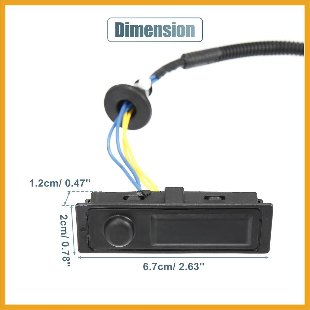 25380-3JA0A for Nissan Pathfinder Platinum 2016-2020 for Nissan Pathfinder Platinum Hybrid 2014-2015 Rear Liftgate Trunk Open Release Switch