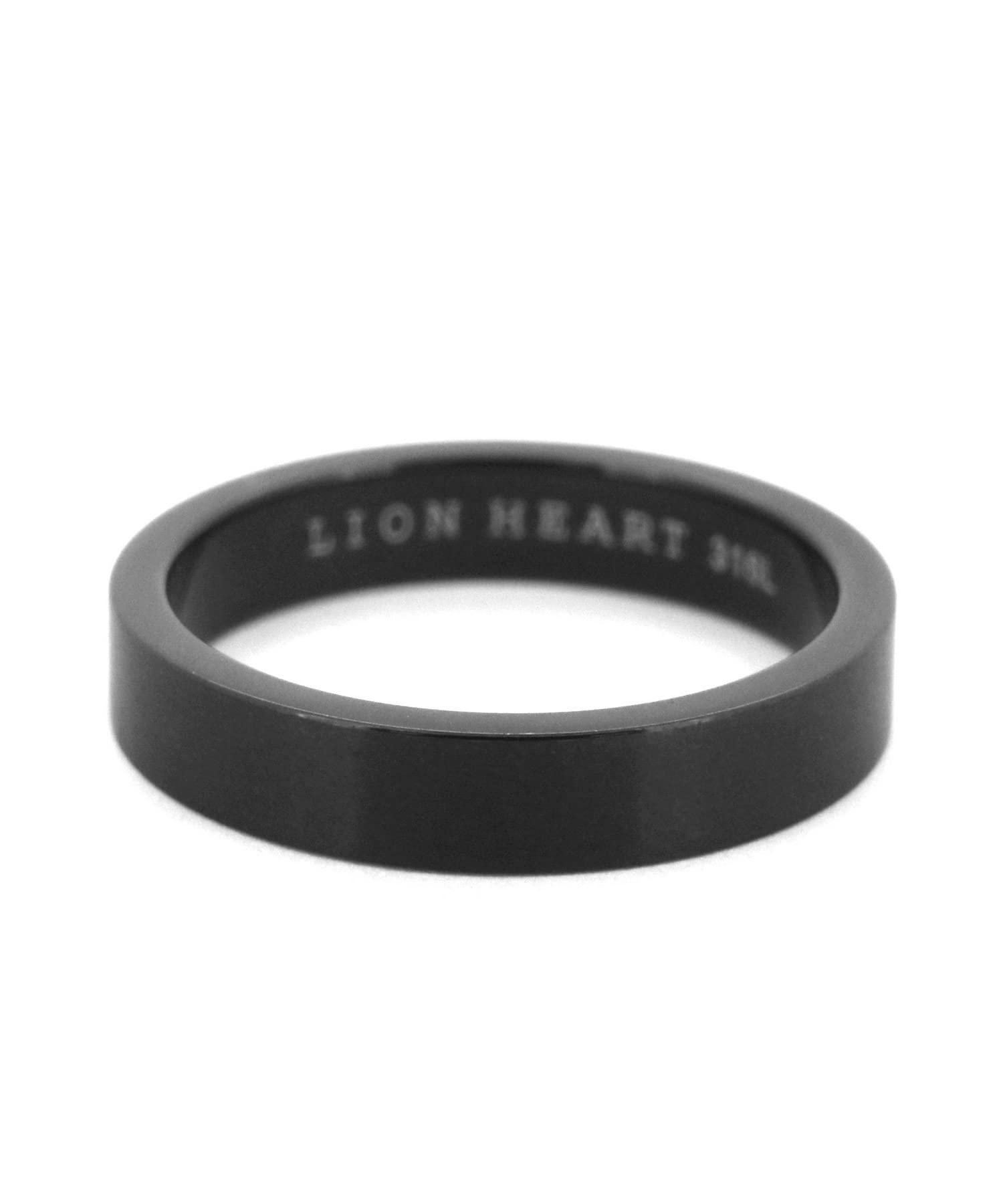 

Lionheart Duo Ring, Enviro Surgical Stainless Steel, Men s, Black, Size 15
