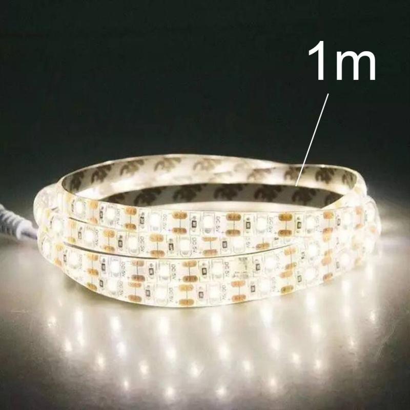 LED Strip Light USB 5V Automatic Power Saving Motion Sensor Built In Timer For Living Room Bedroom 1/2/3M
